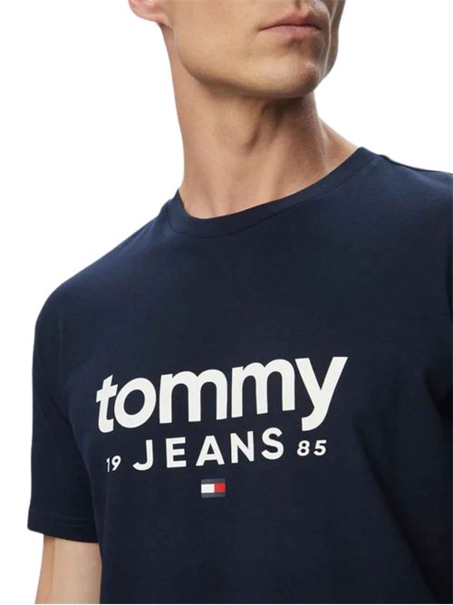 T-shirt slim fit con stampa Tommy Jeans | DM0DM23376C1G